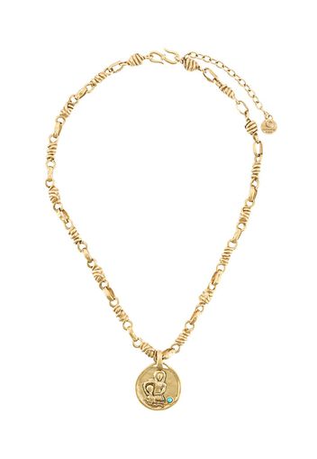 Goossens Halskette mit Wassermann-Anhänger - Gold