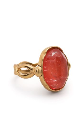 Goossens Ring mit Cabochon - Gold