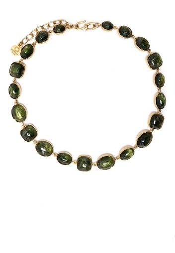 Goossens Choker mit Cabochons - Gold