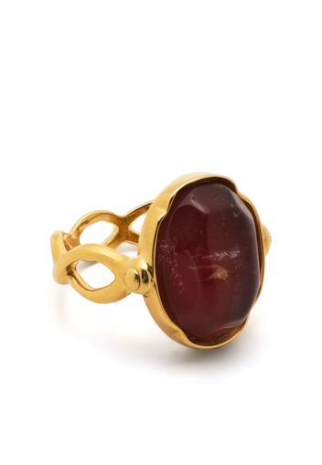 Goossens Ring mit Cabochon - Gold