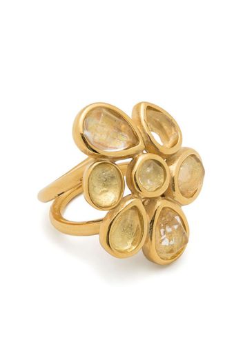 Goossens Ring mit Mini Cabochons - Gold