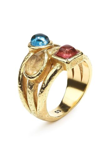 Goossens Mini Cabochons stacking ring - Gold