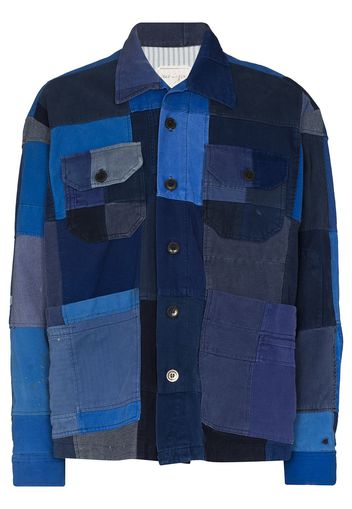 Greg Lauren French Artist Jacke - Blau