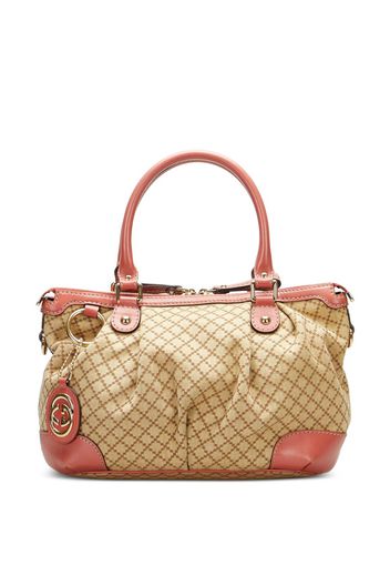 Gucci Pre-Owned Sukey diamante handbag - Nude