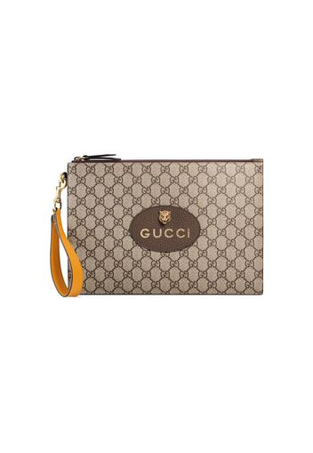 Gucci Neo Vintage Täschchen aus GG Supreme - Nude