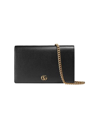 Gucci Mini 'GG Marrmont' Handtasche - Schwarz