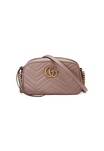 Gucci Schultertasche mit GG-Logo - Rosa