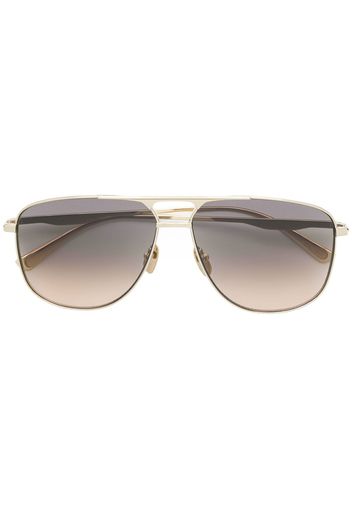 Gucci Eyewear Pilotenbrille mit Farbverlauf - Metallisch