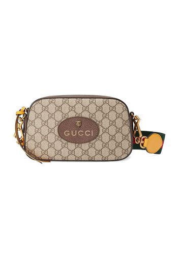 Gucci 'GG Supreme' Schultertasche - Braun