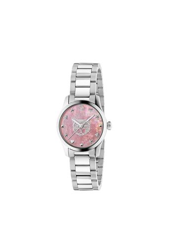 Gucci 'G-Timeless' Armbanduhr, 27mm - Silber