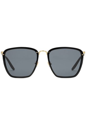 Gucci Eyewear Oversized-Sonnenbrille - Schwarz