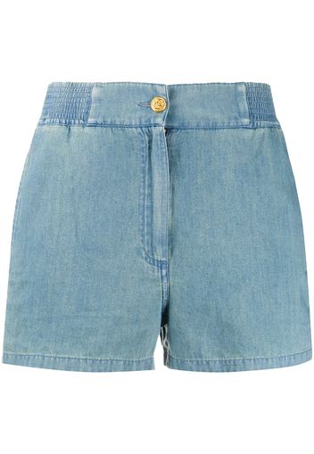 Gucci Paspelierte Shorts - Blau