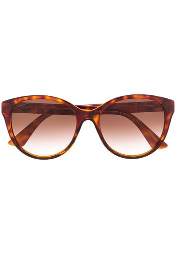 Gucci Eyewear Runde 'GG0631SK' Sonnenbrille - Braun