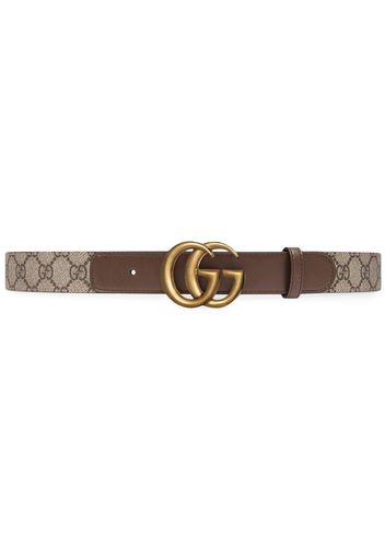 Gucci Gürtel mit Logo-Schnalle - Braun