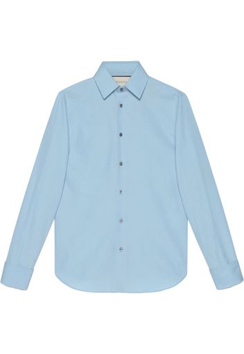 Gucci Klassisches Hemd - Blau