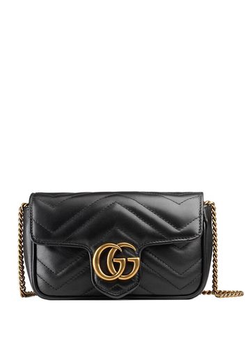 Gucci 'GG Marmont' Mini-Tasche - Schwarz