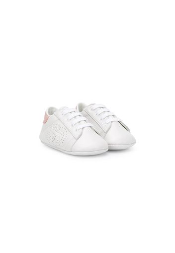 Gucci Kids Sneakers mit Logo - Weiß