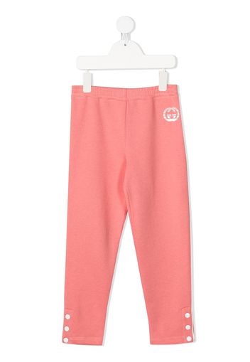 Gucci Kids Jogginghose mit Logo-Print - Rosa