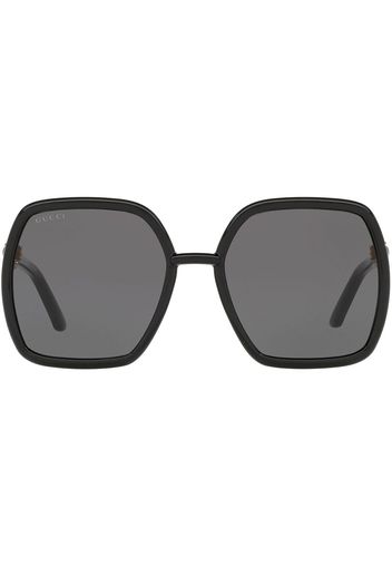 Gucci Eyewear Verzierte Sonnenbrille - Schwarz