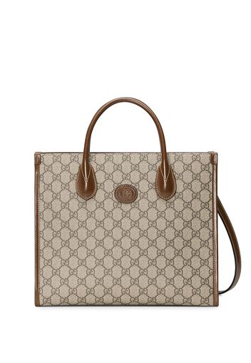 Gucci Shopper aus GG Supreme - Braun