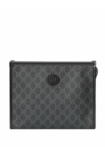 Gucci Kosmetiktasche mit GG - Schwarz