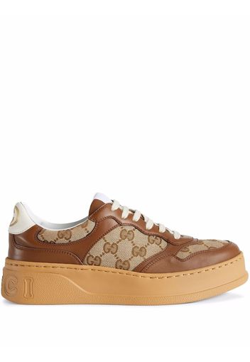 Gucci Sneakers aus GG Supreme - Braun