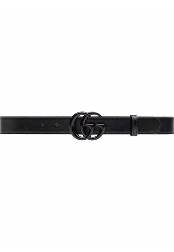 Gucci GG Marmont leather belt - Schwarz