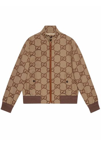 Gucci Jacke aus GG Supreme-Canvas - Nude