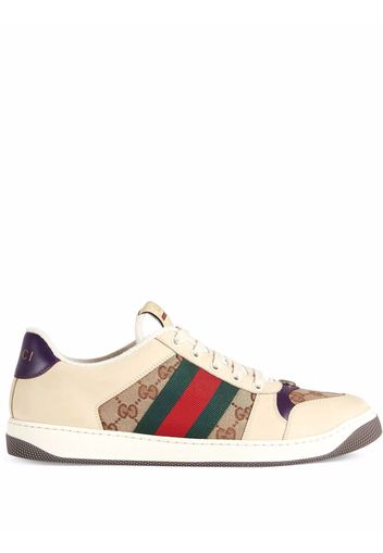 Gucci Screener lace-up sneakers - Weiß