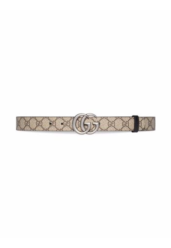 Gucci GG Marmont reversible belt - Schwarz