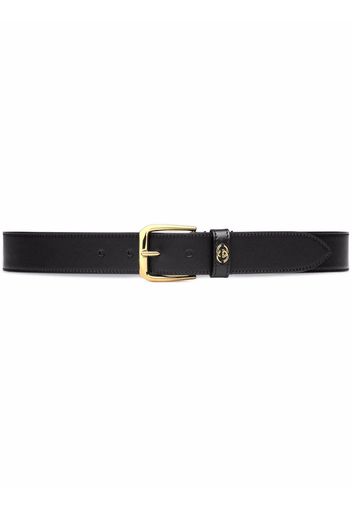 Gucci Interlocking G-logo belt - Schwarz