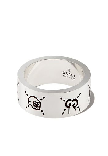 Gucci GucciGhost sterling silver ring - Silber