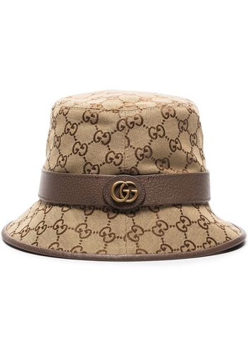 Gucci GG Supreme bucket hat - Braun