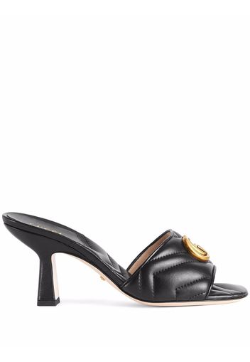 Gucci GG Marmont mules - Schwarz