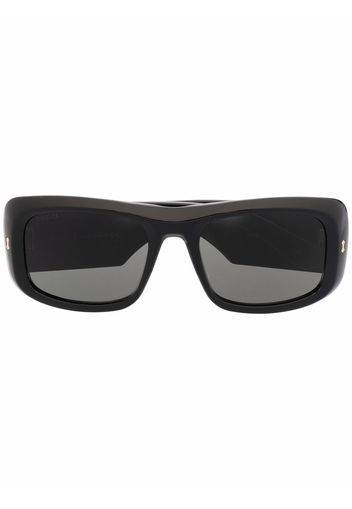 Gucci Eyewear round-frame sunglasses - Schwarz