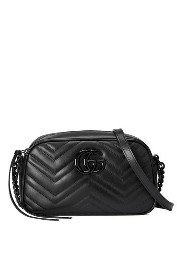 Gucci Kleine Marmont Schultertasche - Schwarz