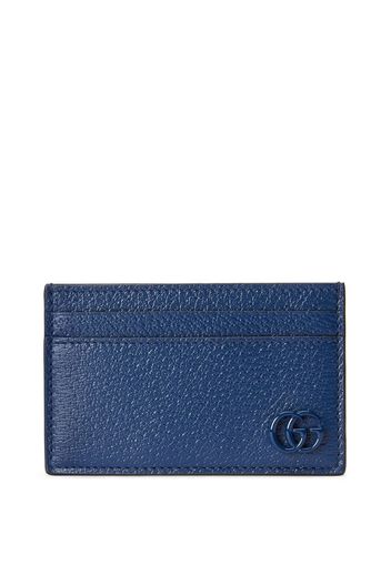 Gucci GG Marmont card holder - Blau