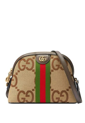 Gucci Kleine Ophidia GG Schultertasche - Nude