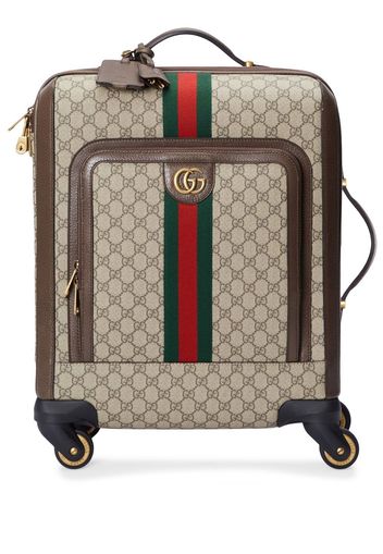 Gucci GG Supreme canvas Ophidia suitcase - Nude