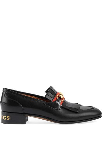 Gucci Loafer mit Stegverzierung - Schwarz