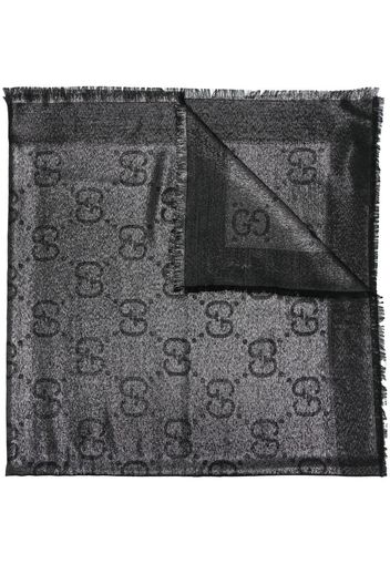 Gucci GG jacquard scarf - Schwarz