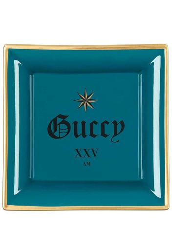 Gucci Guccy XXV porcelain tray - Blau