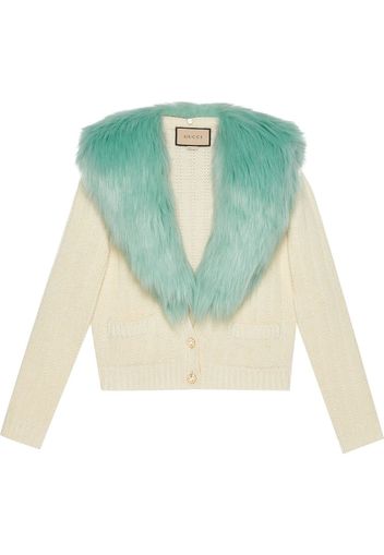 GUCCI Klassischer Cardigan - Nude