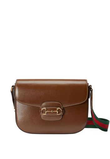 Gucci 1955 Horsebit shoulder bag - Braun