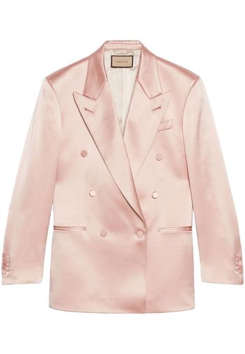 Gucci Doppelreihiger Blazer - Rosa