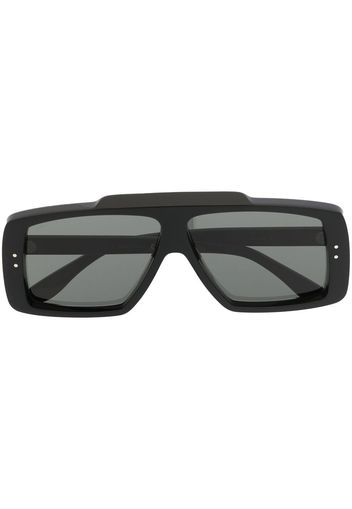 Gucci Eyewear oversized sunglasses - Schwarz