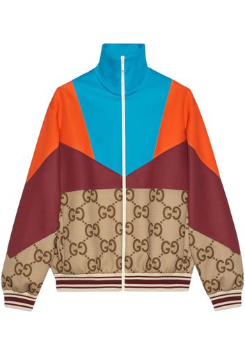 Gucci colour-block track jacket - Nude