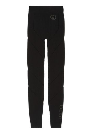 Gucci logo-print track pants - Schwarz