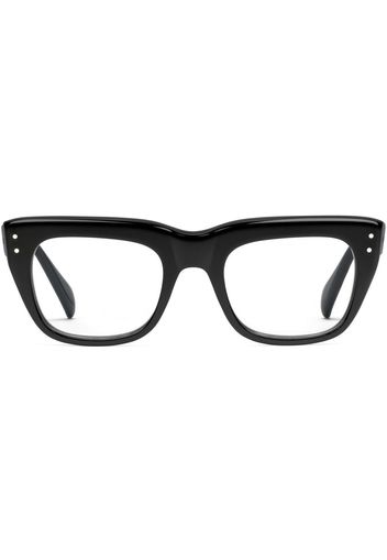 Gucci Eyewear polished square-frame glasses - Schwarz