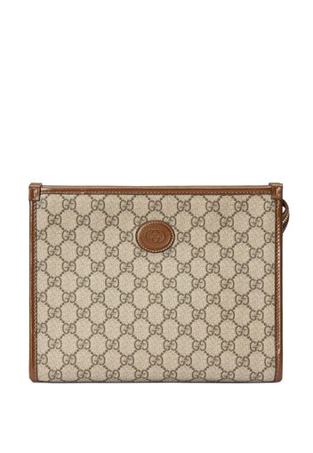 Gucci Tasche mit G-Jacquardmuster - Nude